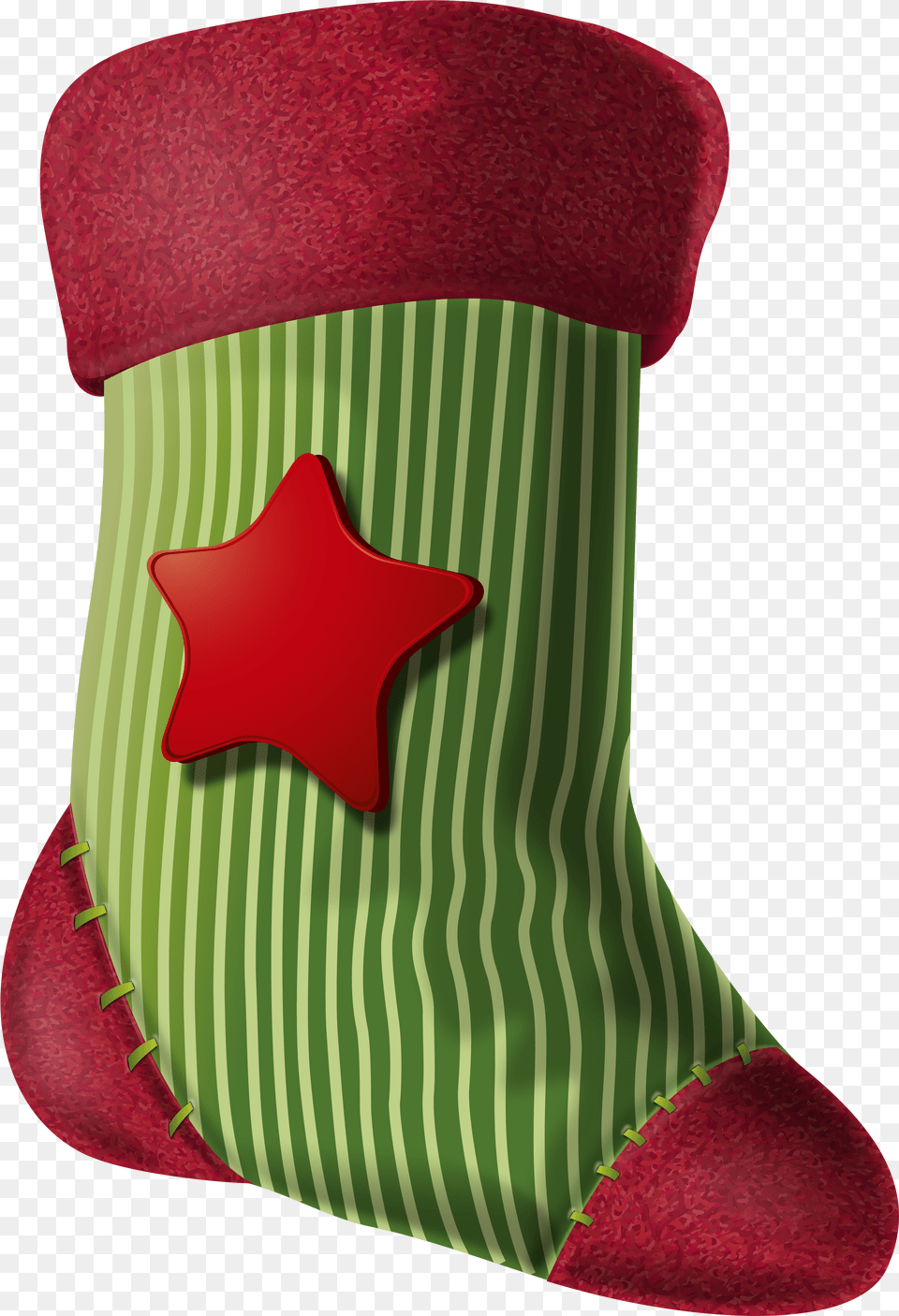 Transparent Christmas Stocking Transparent Green Christmas Stocking Png