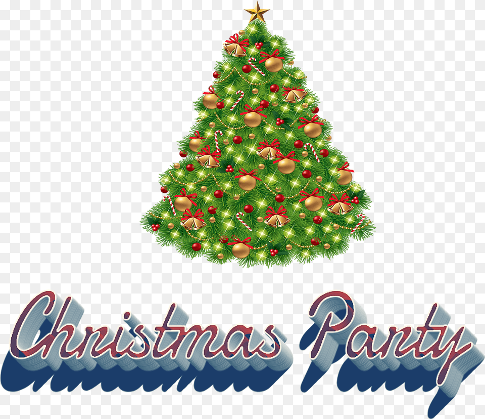Transparent Christmas Tree Clipart Christmas Tree With Bells, Plant, Christmas Decorations, Festival, Christmas Tree Free Png
