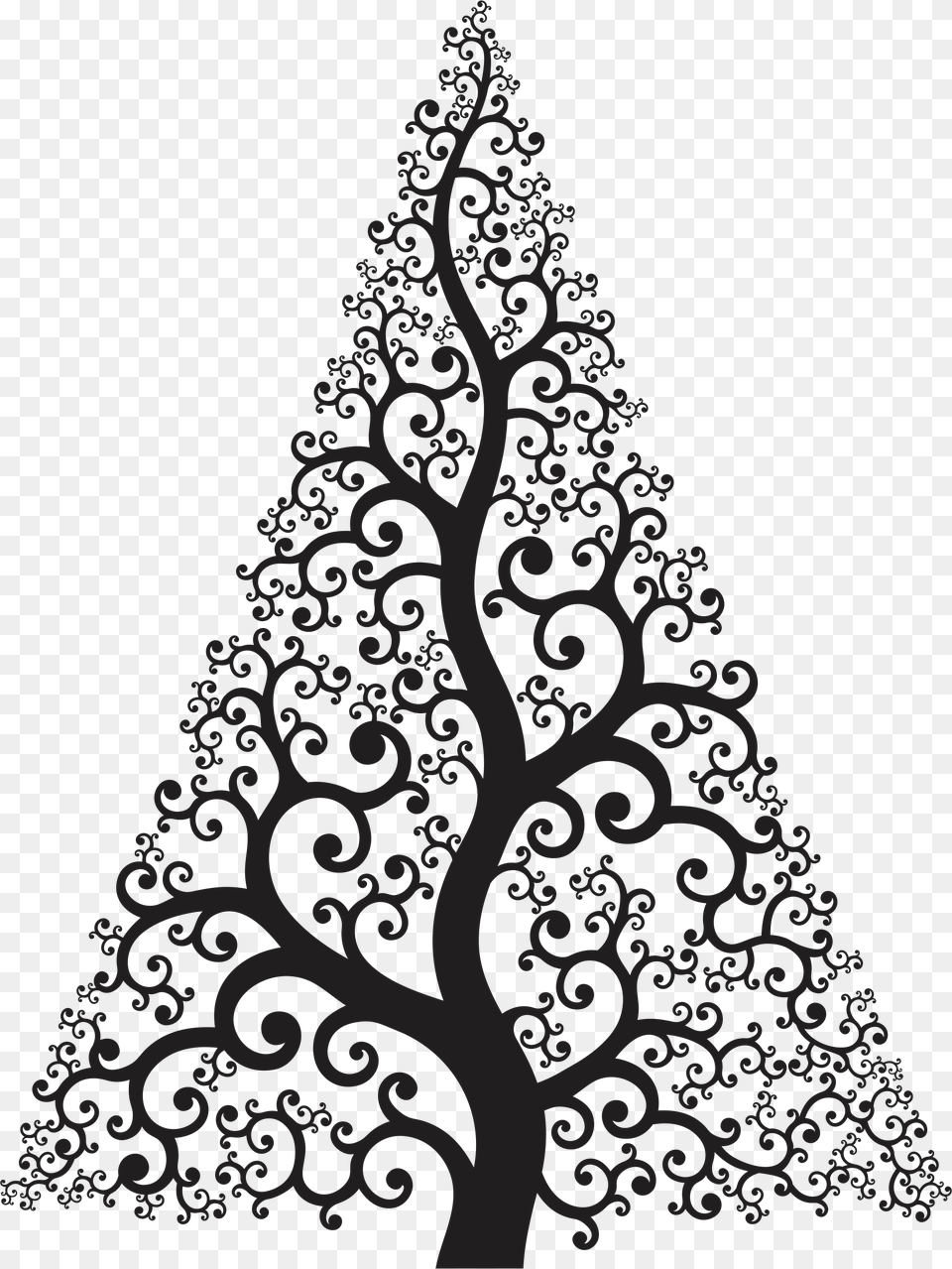 Transparent Christmas Tree Drawing, Art, Christmas Decorations, Festival Free Png