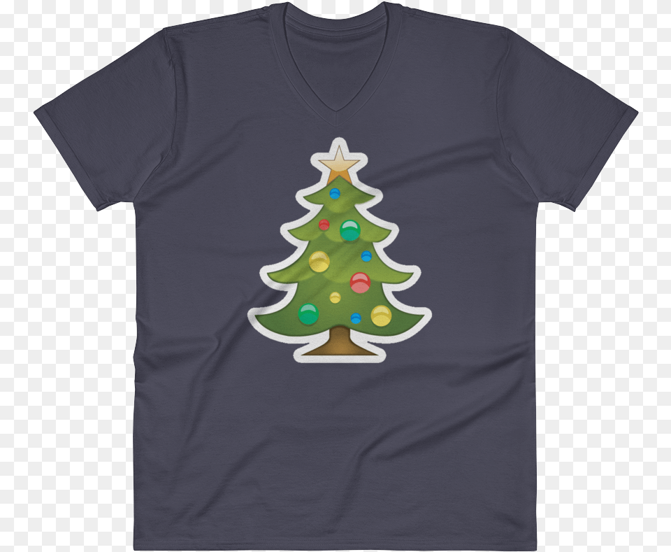 Transparent Christmas Tree Emoji Hugot Lines For Christmas, Clothing, T-shirt, Christmas Decorations, Festival Png
