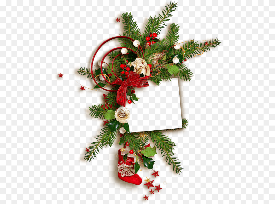 Christmas Wreath Border Christmas Day, Plant, Christmas Decorations, Festival Free Transparent Png