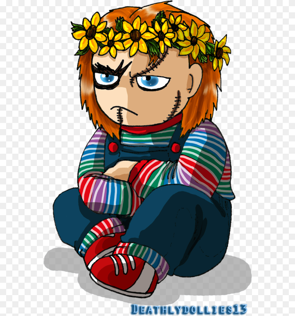 Transparent Chucky Clipart Animated Picture Of Chucky, Book, Comics, Publication, Baby Png Image