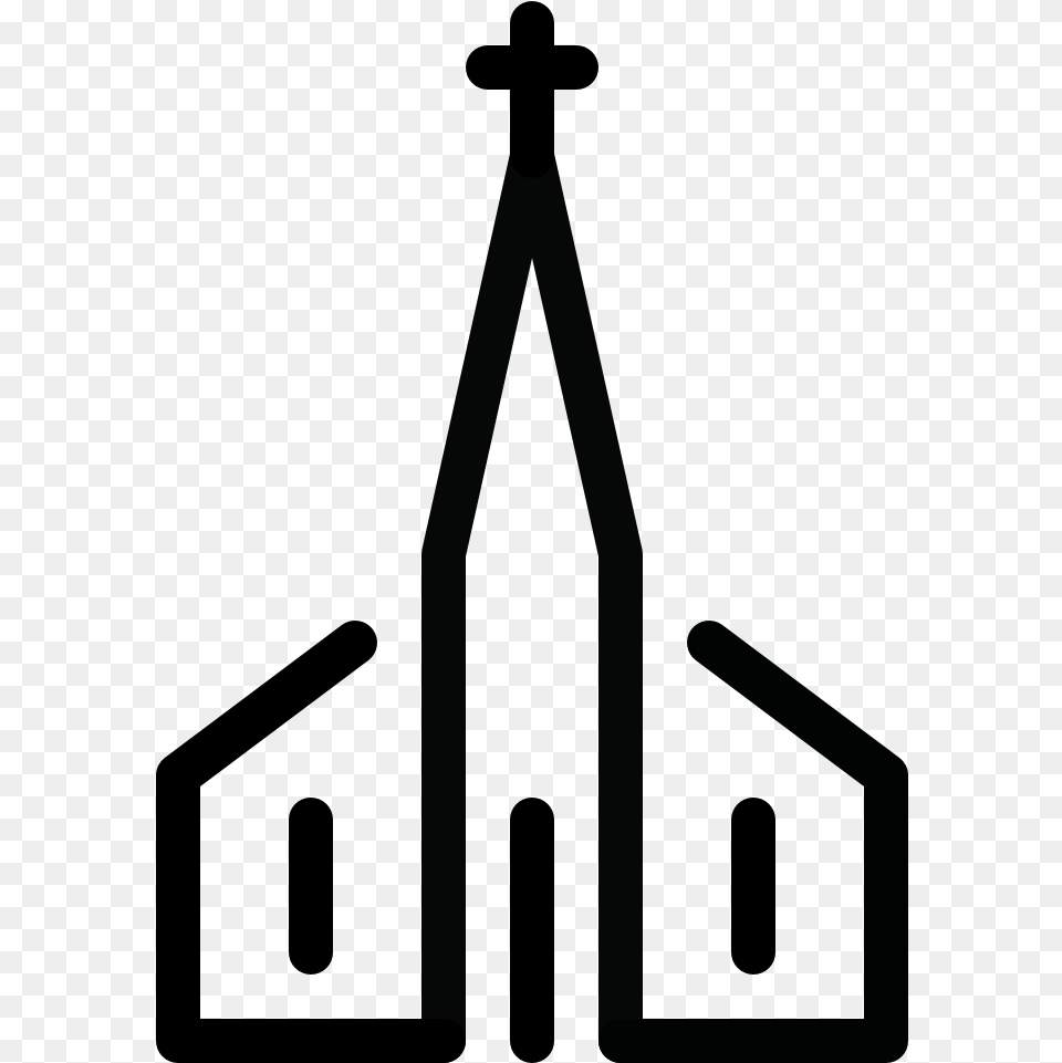 Church Building, Triangle Free Transparent Png
