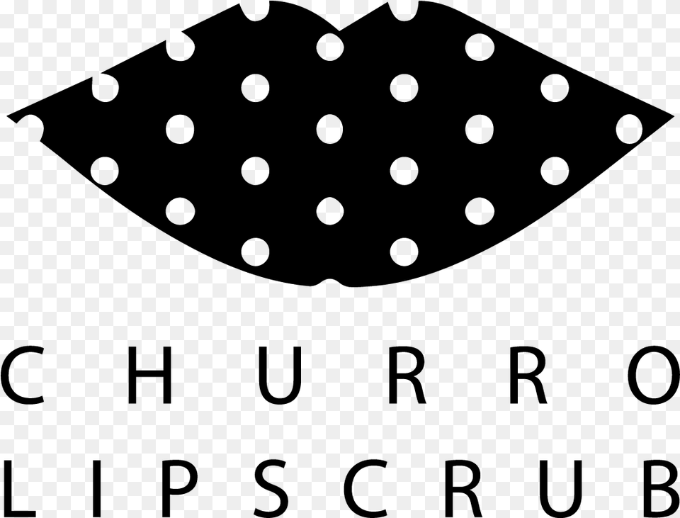 Transparent Churro Clipart Polka Dot, Gray Png Image