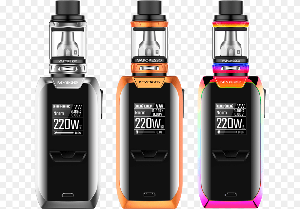 Transparent Cigarette Transparent Vaporesso Revenger X Kit, Bottle, Cosmetics, Perfume Free Png Download