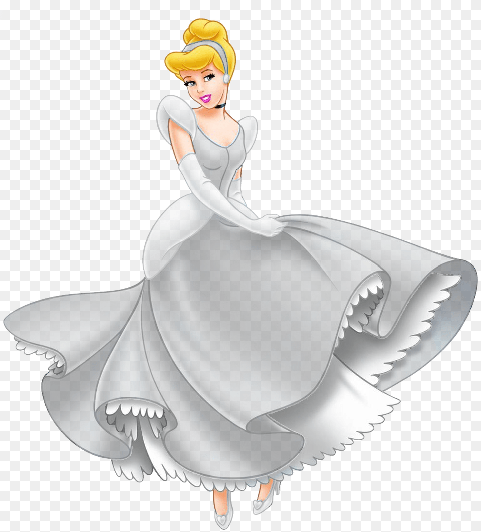 Transparent Cinderella Clipart Black And White Early Disney Princesses, Adult, Person, Female, Woman Free Png