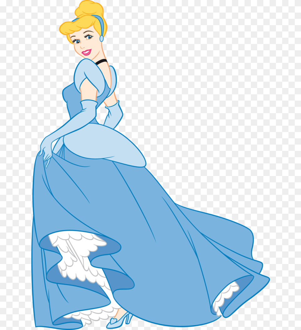 Transparent Cinderella Clipart Cinderella Disney Princess Vector, Fashion, Gown, Clothing, Formal Wear Free Png Download