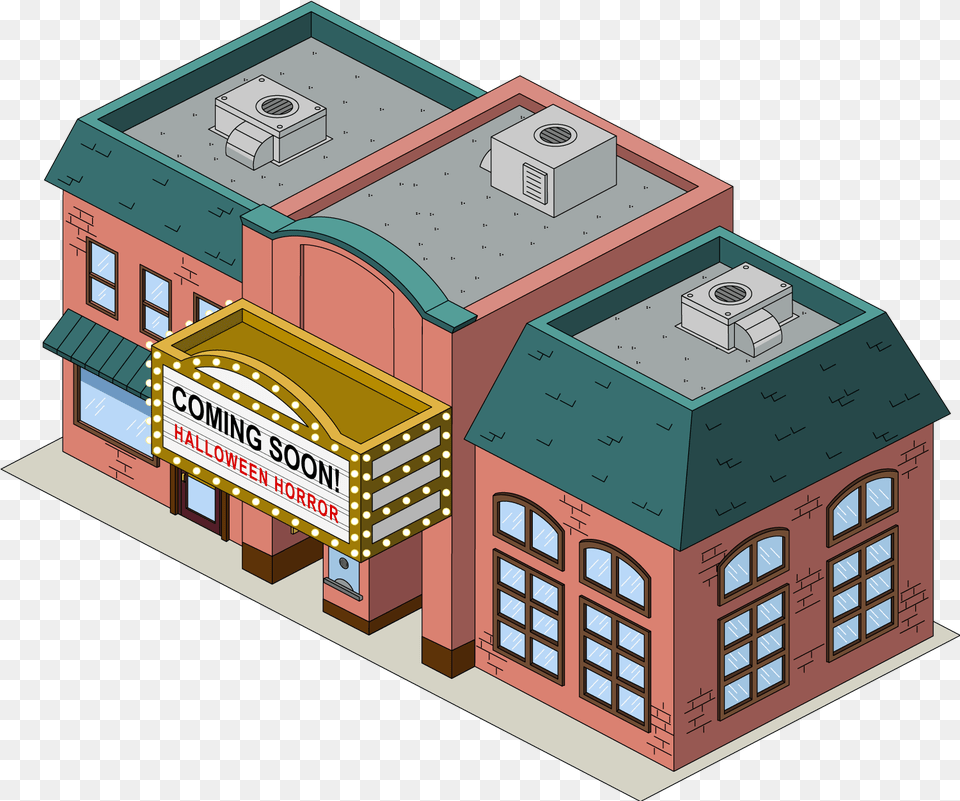 Transparent Cinema Building Clipart Stewie Balloon, Neighborhood, Scoreboard, Cad Diagram, Diagram Png Image