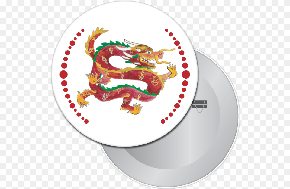 Transparent Circle Dotted, Dragon, Plate Free Png