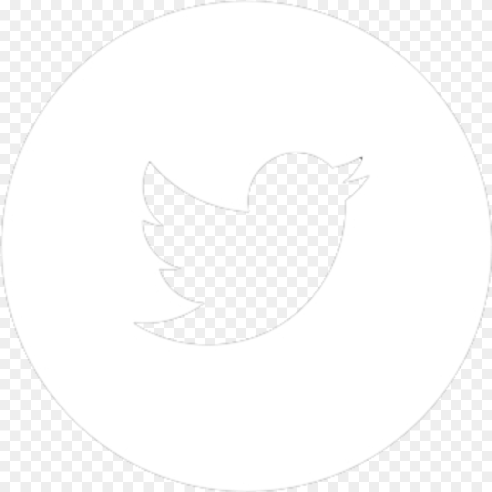 Transparent Circle Twitter App Logo Black And White, Stencil, Symbol, Astronomy, Moon Free Png