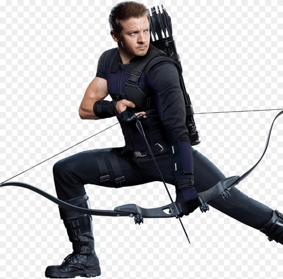 Transparent Civil War Soldier Hawkeye, Weapon, Archer, Archery, Bow Free Png