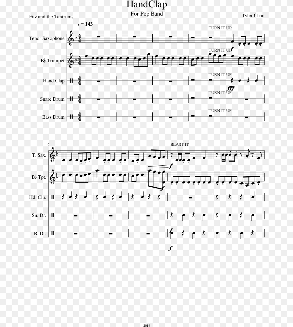 Clapping Hands Dance Of Thorns Violin Sheet Music, Gray Free Transparent Png