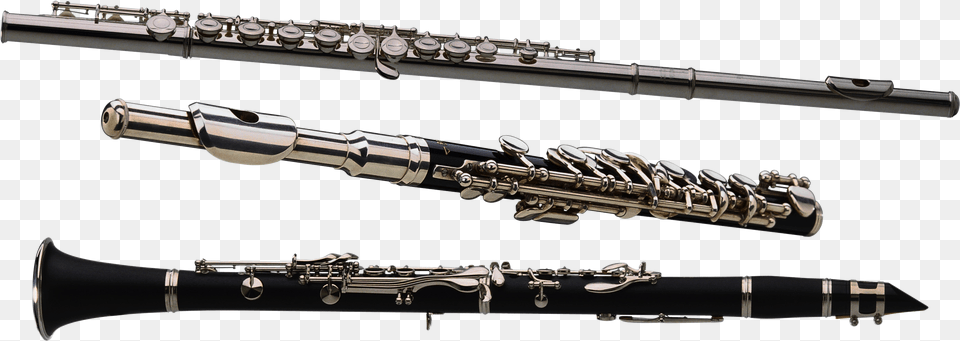 Transparent Clarinet Clipart Clarinet, Musical Instrument, Gun, Weapon, Oboe Free Png