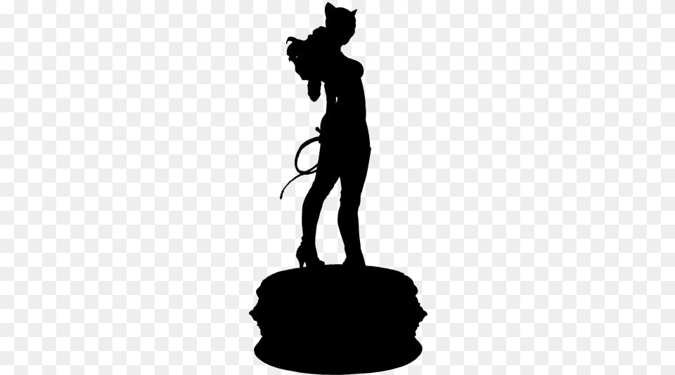 Transparent Classic Catwoman Image Silhouette, Person Png