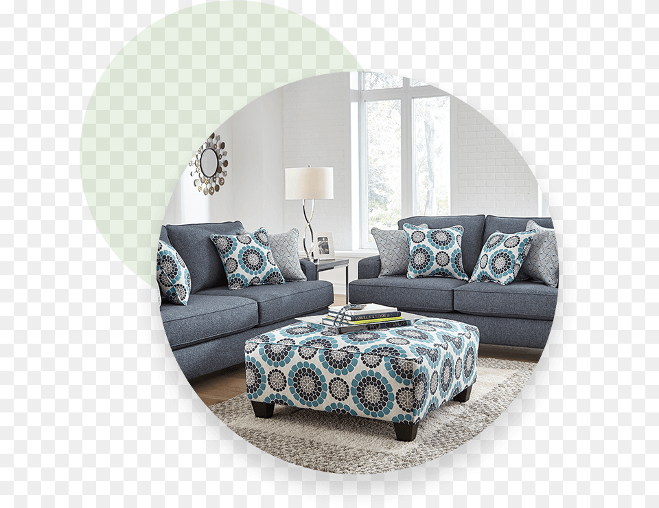 Clean Living Room Clipart Carmela Living Room Set, Furniture, Cushion, Home Decor, Ottoman Free Transparent Png