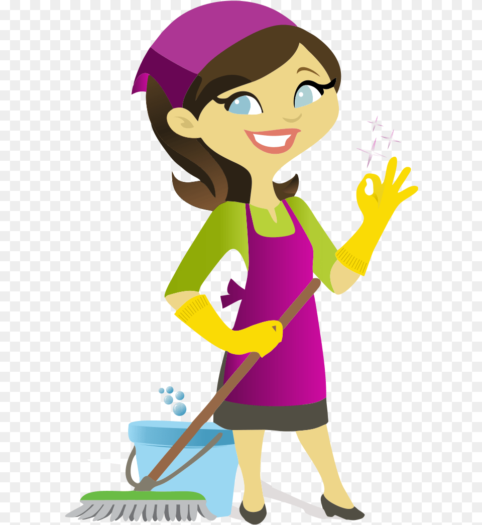 Transparent Clean Room Clipart Faxina, Cleaning, Person, Baby, Face Free Png