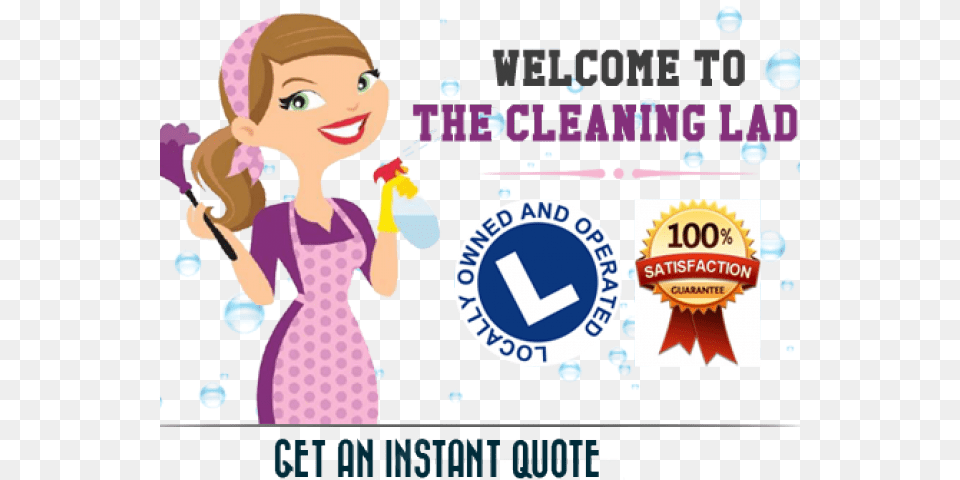 Transparent Cleaning Lady Business Card Cleaner Uk, Person, Advertisement, Face, Head Png
