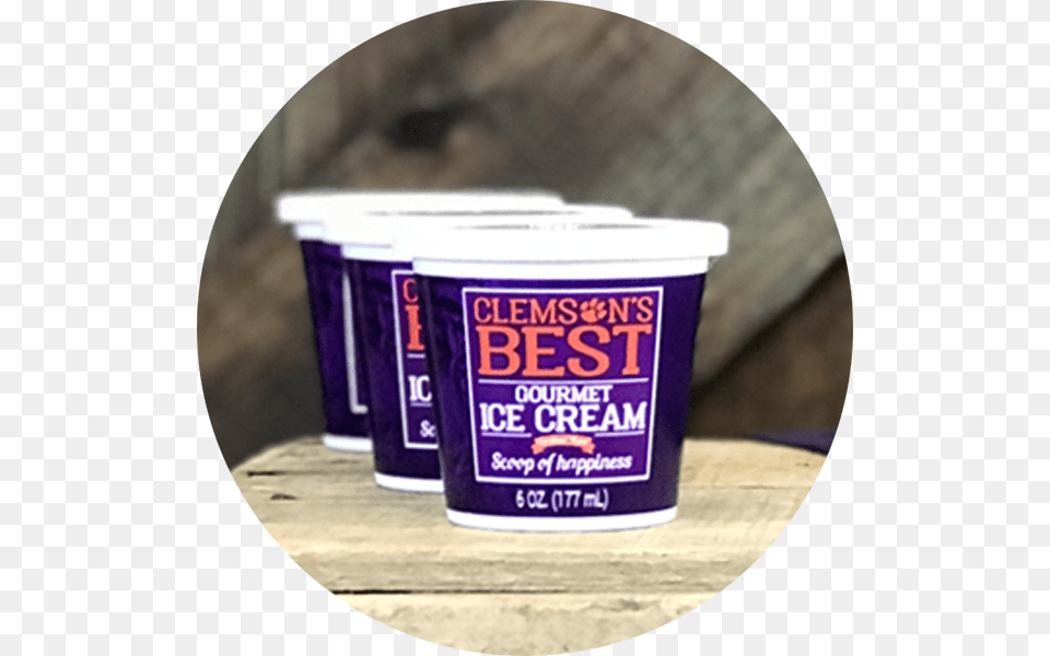 Transparent Clemson Helmet Clemson39s Best Ice Cream, Dessert, Food, Yogurt, Ice Cream Free Png Download