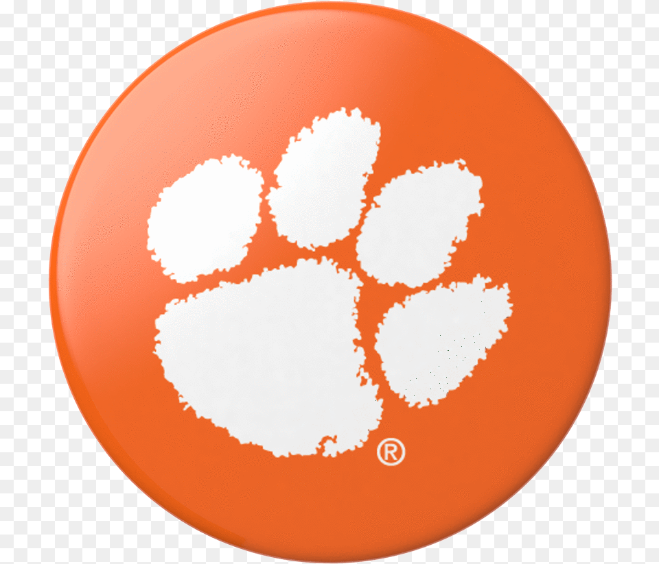 Transparent Clemson Tiger Paw Clemson University, Plate Png