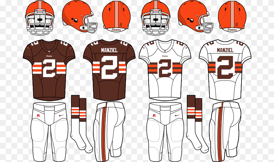 Transparent Cleveland Brown Cleveland Browns Number Font, Helmet, Person, American Football, Playing American Football Free Png
