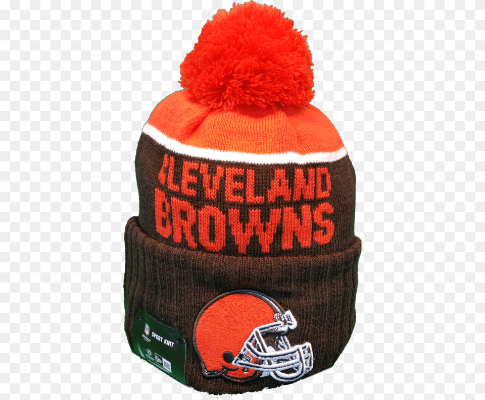 Transparent Cleveland Brown Knit Cap, Beanie, Clothing, Hat Free Png Download