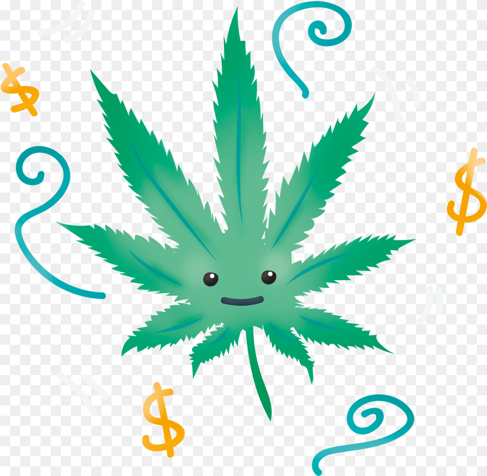 Transparent Cliff Clipart Cannabis Leaf, Plant, Weed Free Png