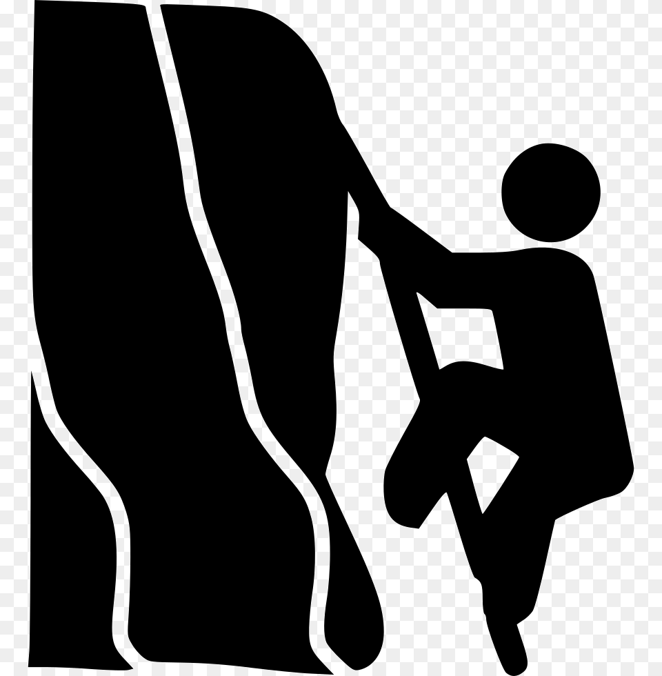 Climbing Portable Network Graphics, Silhouette, Stencil Free Transparent Png