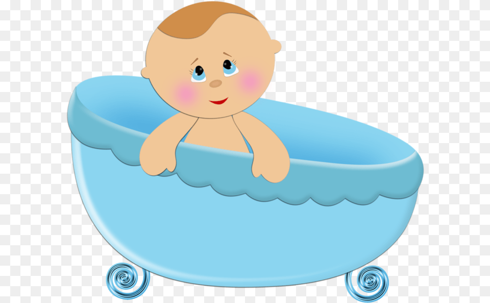 Transparent Clip Art Boy Born Baby Clip Art, Bathing, Bathtub, Person, Tub Free Png Download