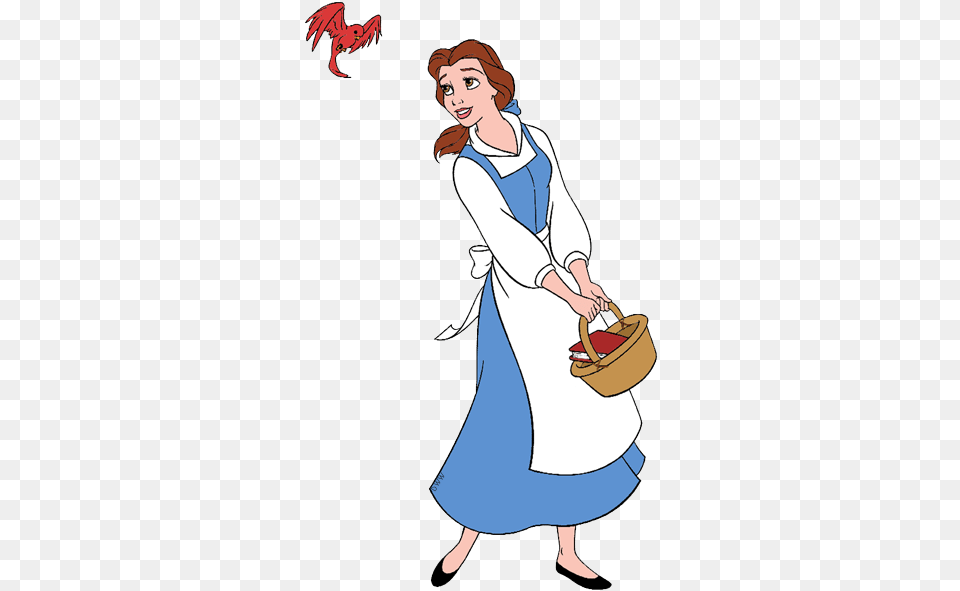 Transparent Clip Art Disney Belle, Woman, Adult, Person, Female Free Png