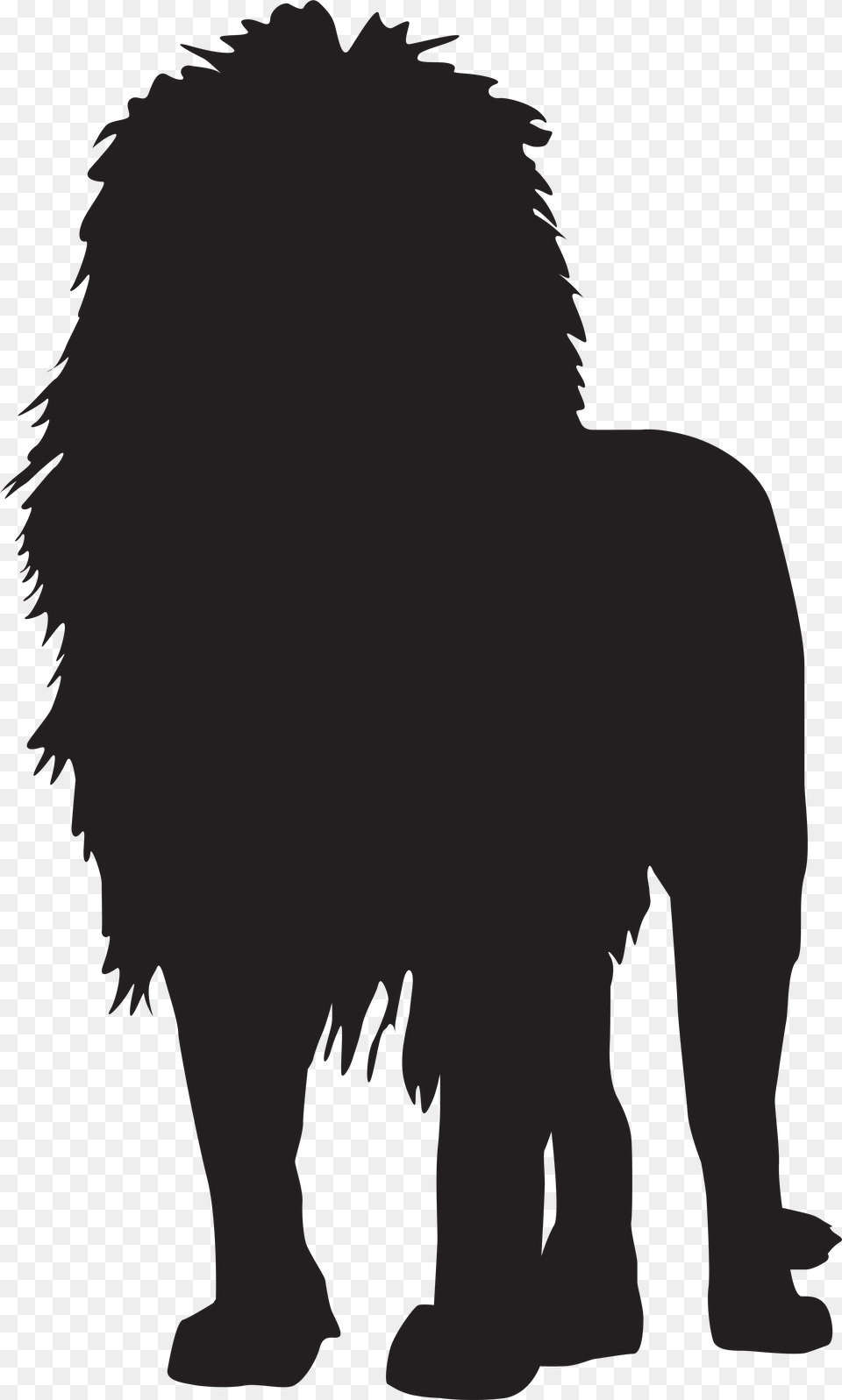 Clip Art Image Gallery View Lion Silhouettes, Silhouette, Animal, Mammal, Wildlife Free Transparent Png