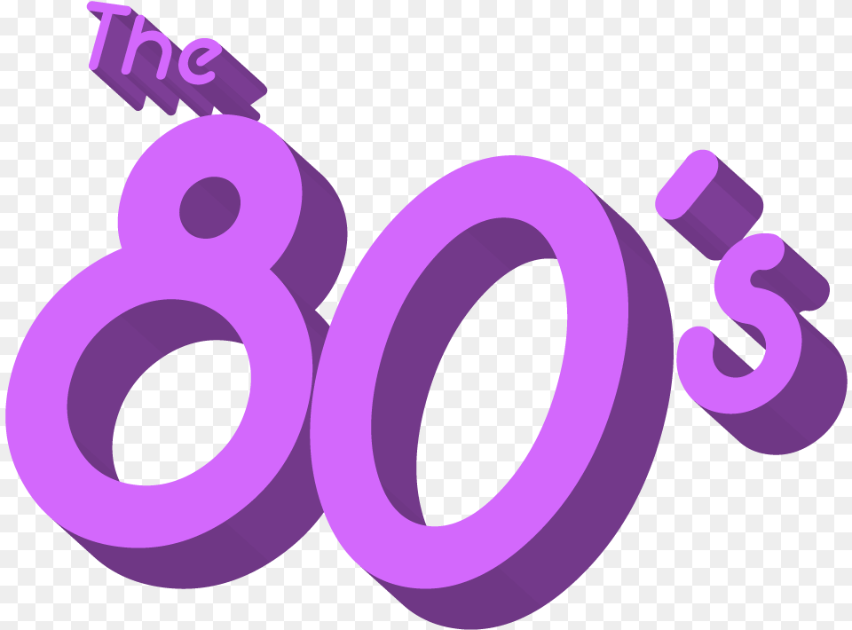 Transparent Clipart Free Transparent 80s, Purple, Text, Number, Symbol Png Image