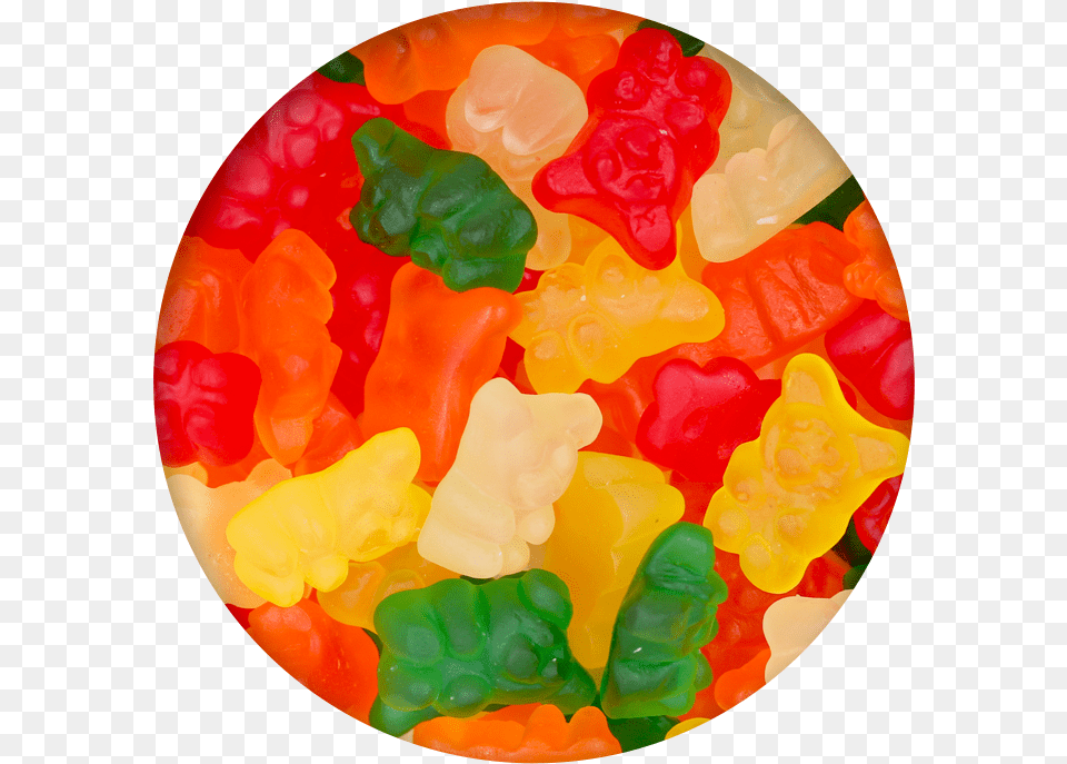 Transparent Clipart Gummy Bears Gummy Bears, Candy, Food, Sweets, Birthday Cake Free Png