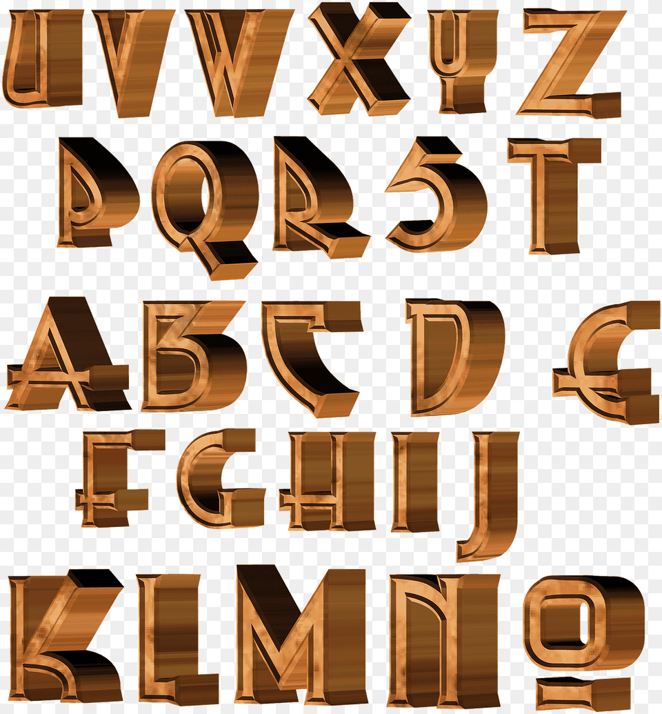 Transparent Clipart Lettre Alphabet Letras 3d, Text, Wood Png