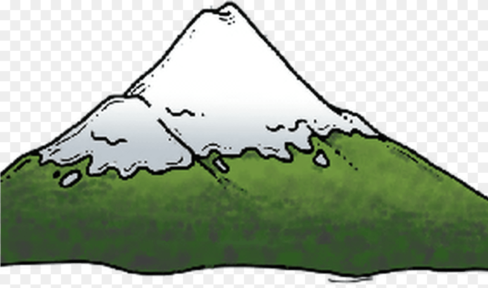 Transparent Clipart Of Mountains Cartoon Clipart Mountain, Outdoors, Mountain Range, Nature, Peak Free Png