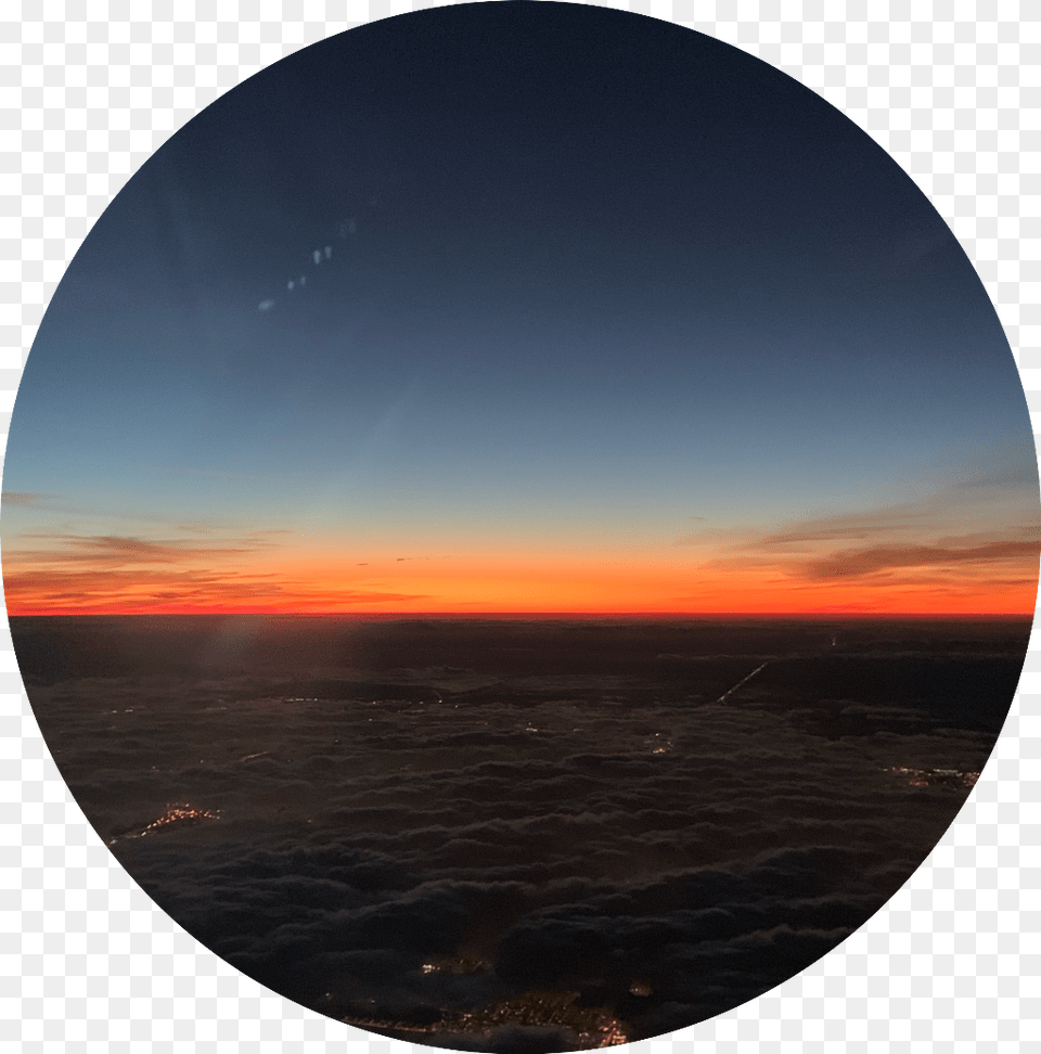 Transparent Clipart Of Sunsets Sunset In A Circle, Nature, Outdoors, Sky, Photography Png Image