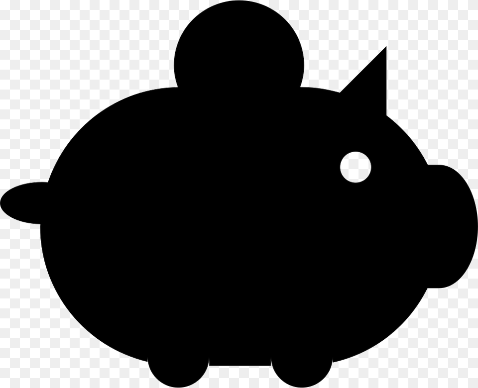 Transparent Clipart Piggybank Apple With Bite Clipart, Silhouette, Stencil, Clothing, Hardhat Free Png Download