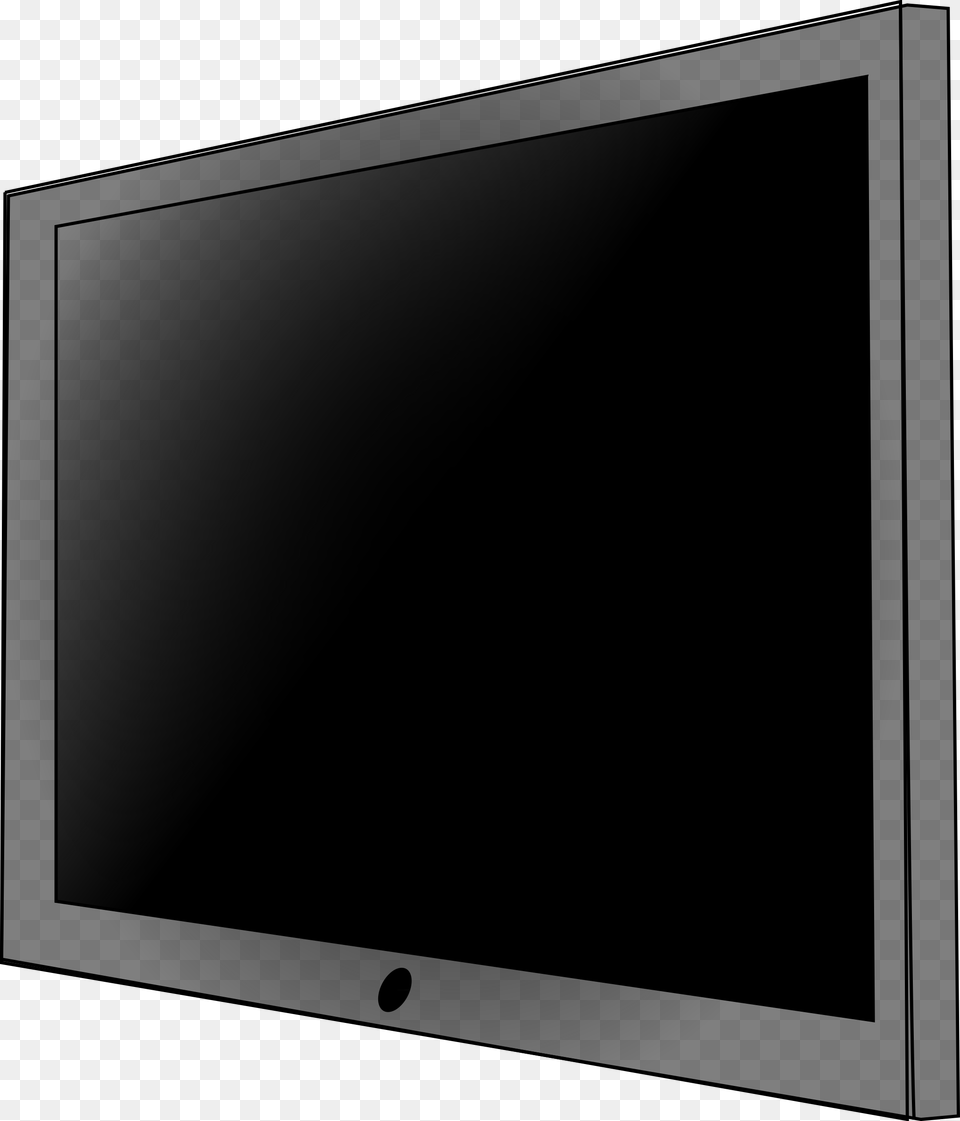 Transparent Clipart Tvs Led Backlit Lcd Display, Gray Free Png