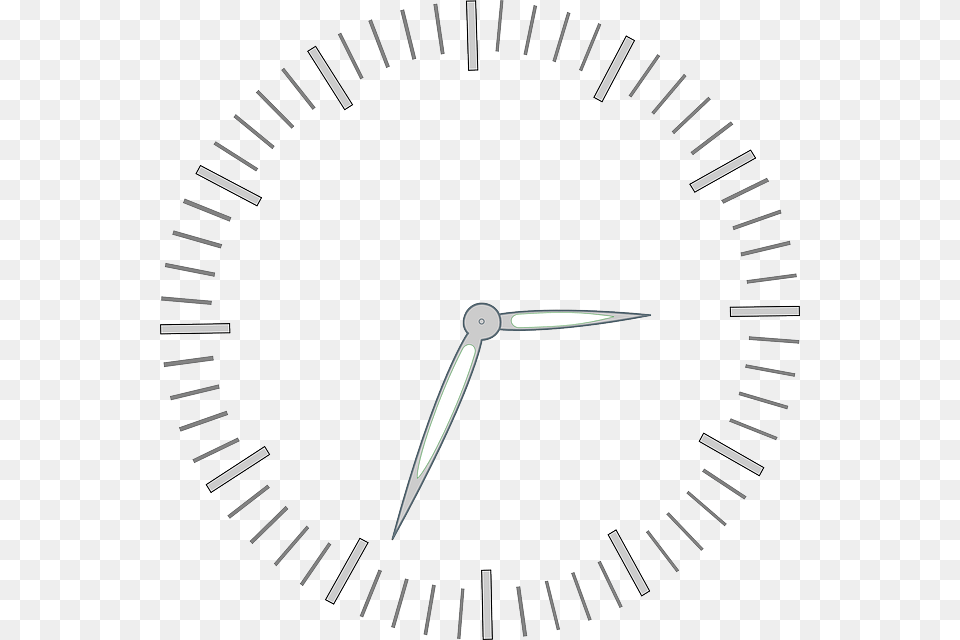 Transparent Clock No Hands Clock Clipart White, Analog Clock, Blade, Dagger, Knife Png Image