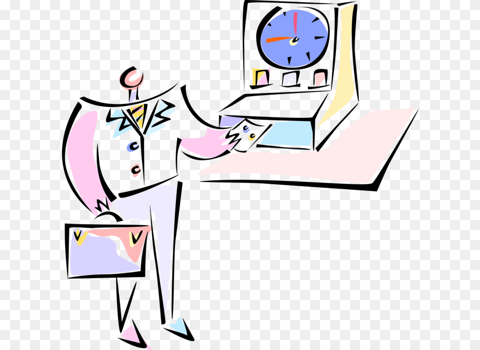 Transparent Clock Vector, Person Png