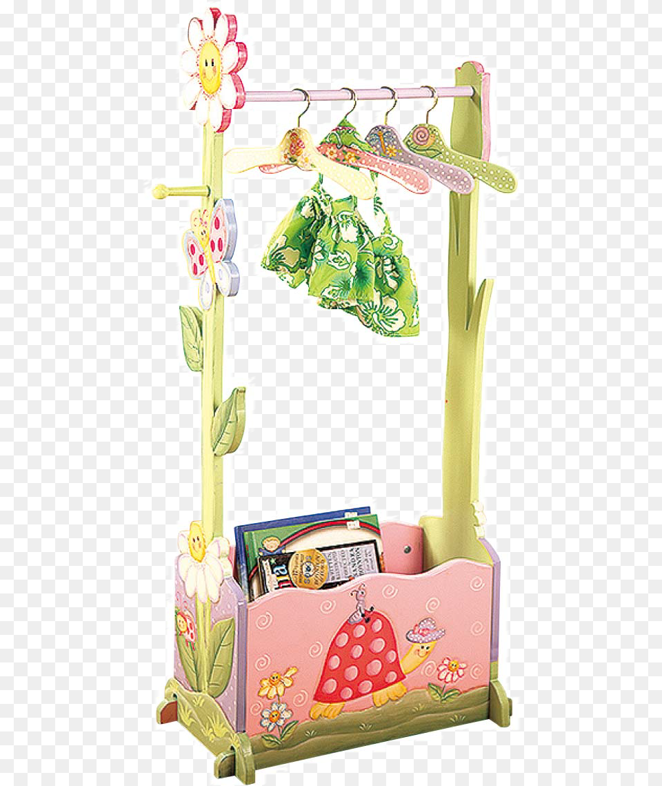 Transparent Clothing Rack Teamson, Furniture, Crib, Infant Bed, Baby Free Png