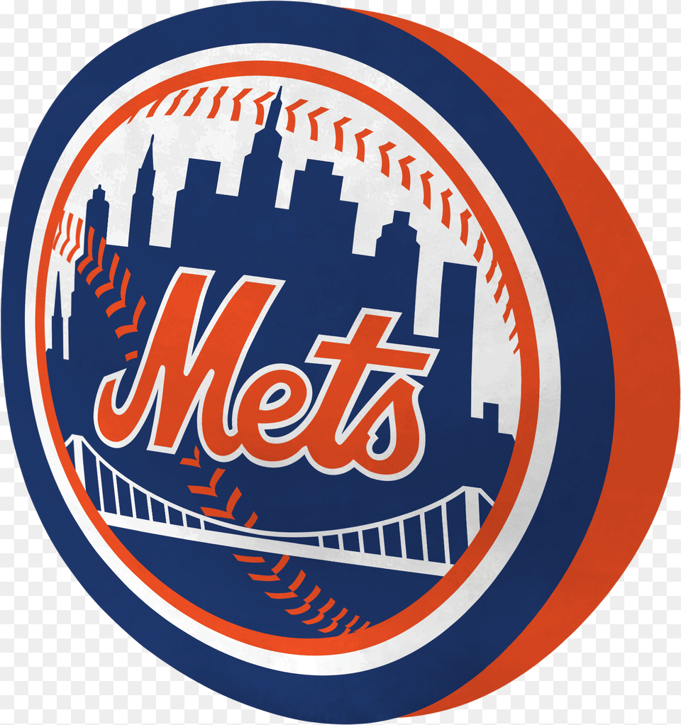 Transparent Cloud Shape Logos And Uniforms Of The New York Mets, Logo, Sticker Png