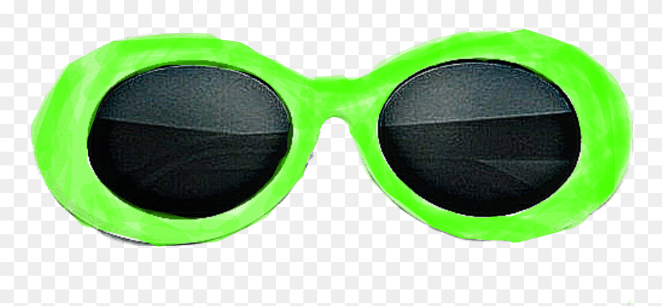 Transparent Clout Goggles Green Clout Glasses, Accessories, Sunglasses Png