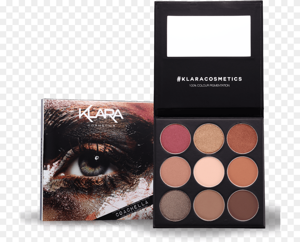 Transparent Coachella Klara Eyeshadow, Paint Container, Person, Cosmetics, Palette Free Png