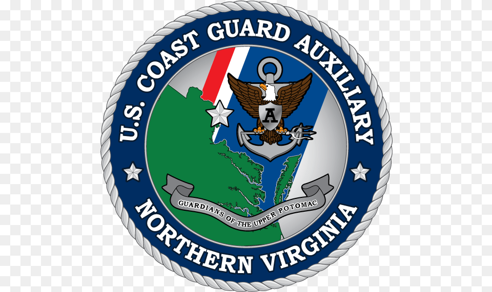 Transparent Coast Guard Seal United States Coast Guard Auxiliary, Symbol, Logo, Emblem, Badge Png Image