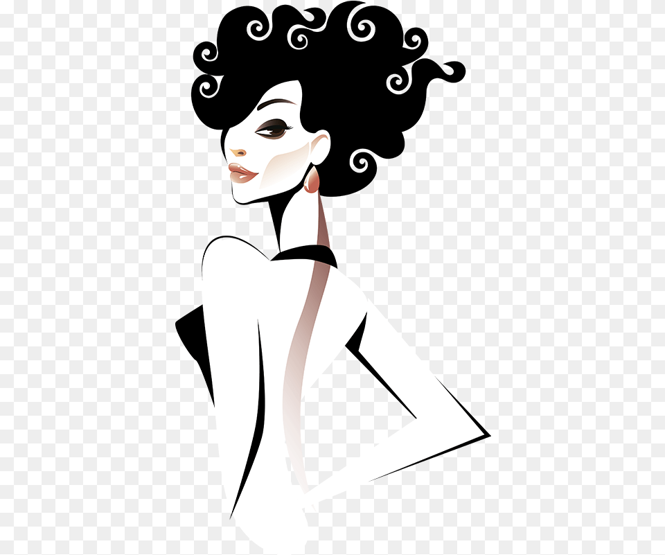 Transparent Coco Chanel Clipart Fashion Girl Vector, Adult, Female, Person, Woman Png Image