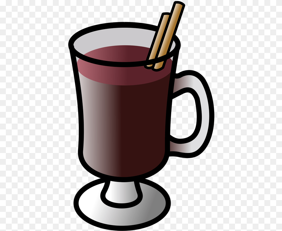 Transparent Coffee Clip Art Clipart Mulled Wine, Cup, Beverage, Bottle, Shaker Free Png Download