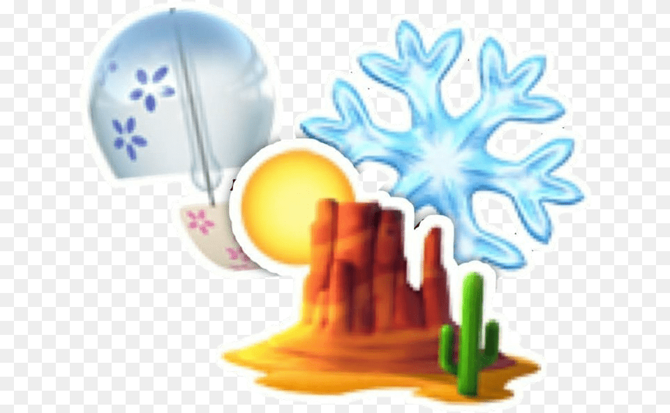 Transparent Coffee Emoji Desert Emoji, Nature, Outdoors, Snow Png Image
