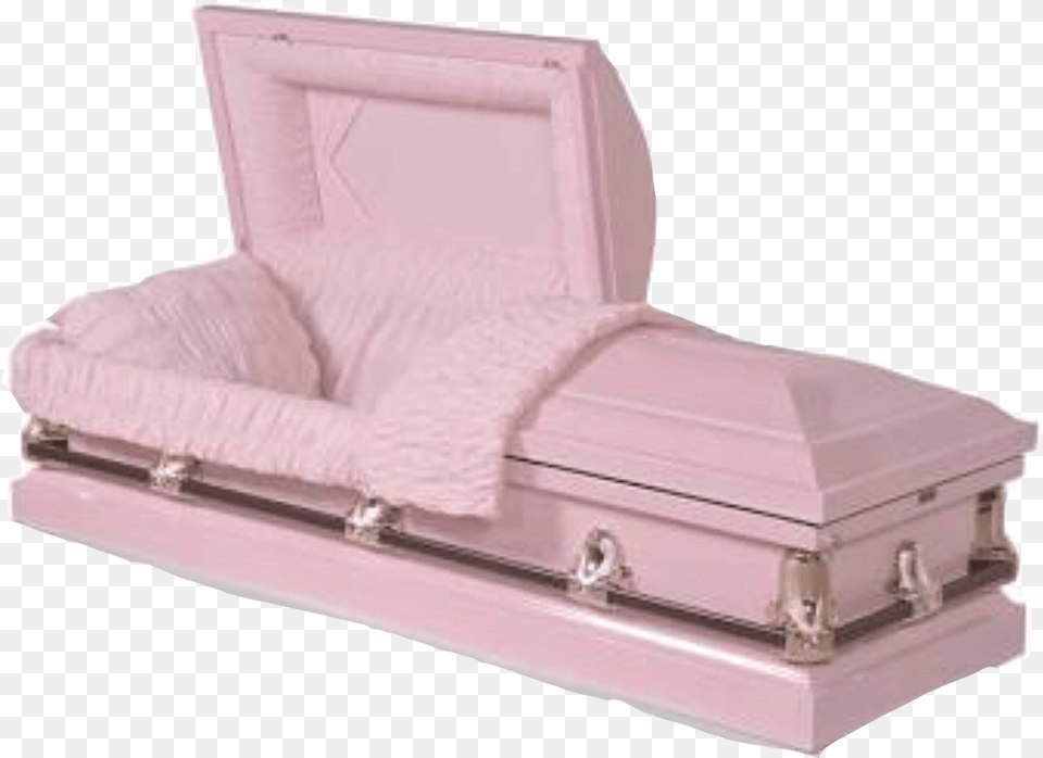Transparent Coffin Gothic Pink Casket, Funeral, Person Png Image
