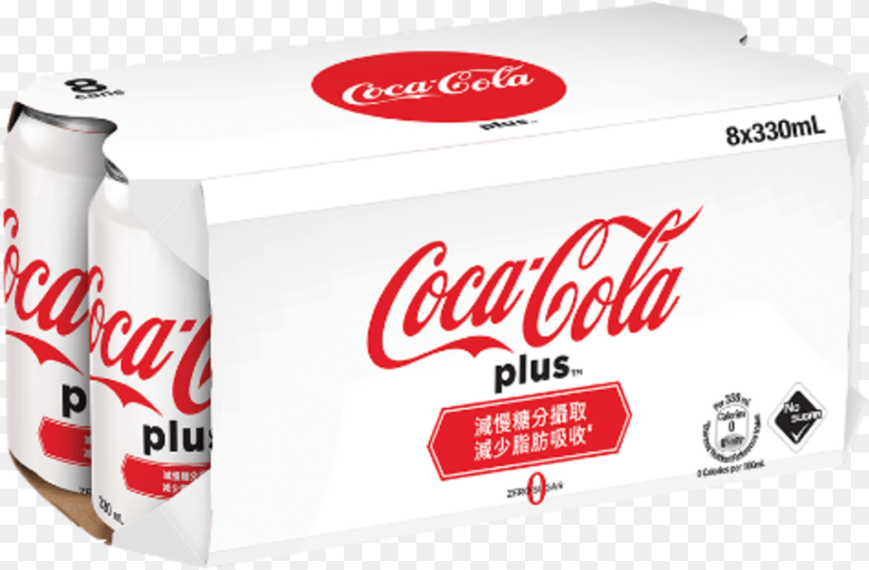 Coke Can Clipart Coca Cola Plus Can, Beverage, Soda, Tin Free Transparent Png