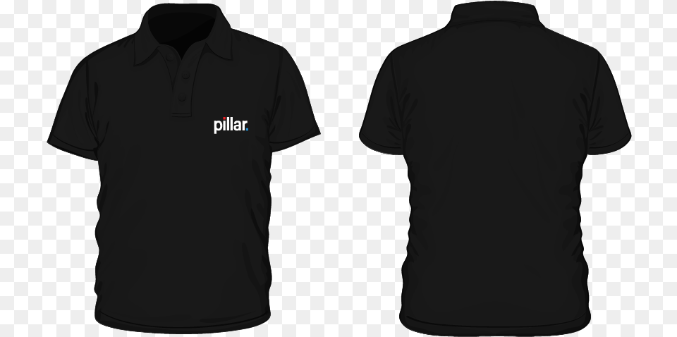 Transparent Collar Polo Shirt Vector Black, Clothing, T-shirt Png
